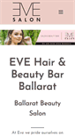 Mobile Screenshot of evesalon.com.au